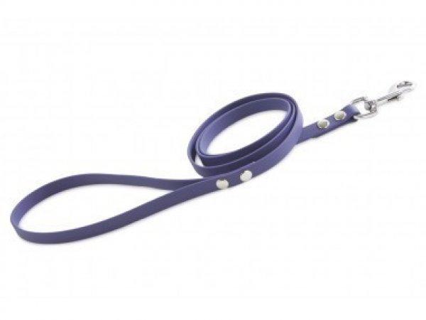 Firedog BioThane póráz 13 mm 1,2 m fogóval violet