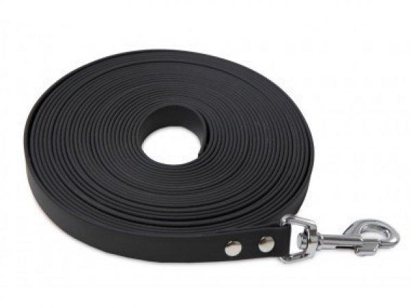 Firedog BioThane Nyomkövető póráz 13 mm 7,5 m black
