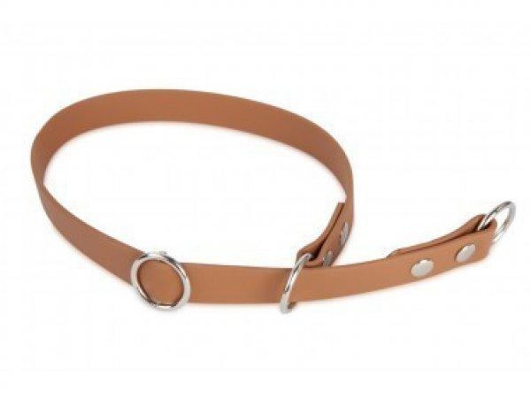 Firedog BioThane nyakörv Sport 19 mm 50 cm light brown