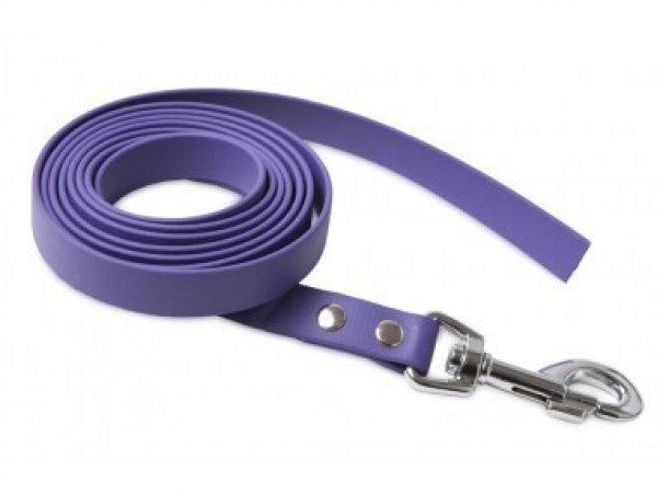 Firedog BioThane póráz 19 mm 1 m fogó nélkül violet