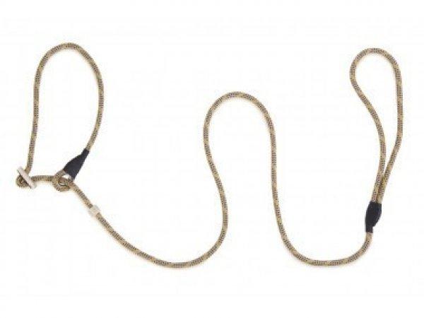 Firedog Moxon retriever póráz Profi 6 mm 150 cm beige/navy blue dupla agancs
stoppal