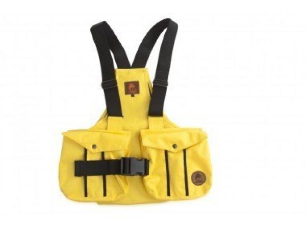 Firedog Dummytartó mellény Trainer S yellow with plastic buckle