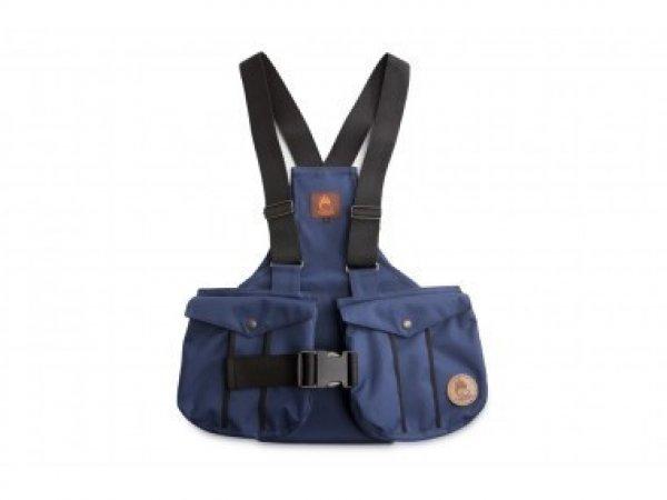 Firedog Dummytartó mellény Trainer L navy blue with plastic buckle