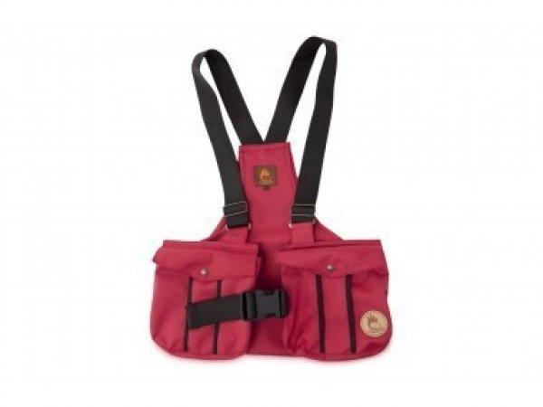 Firedog Dummytartó mellény Trainer S wine with plastic buckle