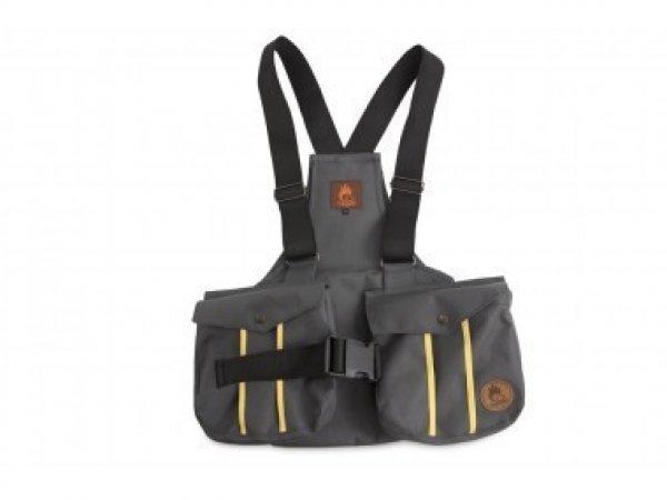 Firedog Dummytartó mellény Trainer L dark grey with plastic buckle