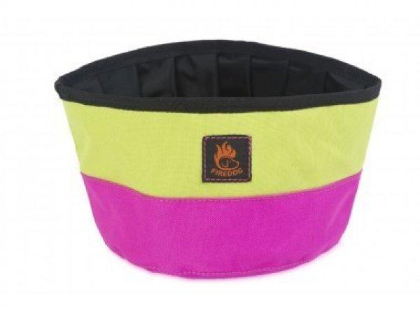 Firedog utazótál 2,0 L pink/neon green