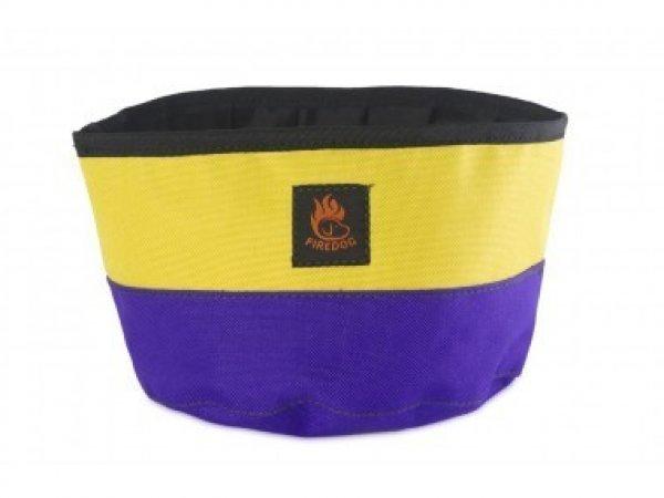 Firedog utazótál 2,0 L violet/yellow