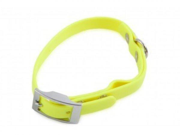 Firedog BioThane nyakörv Basic 13 mm 25-33 cm neon yellow