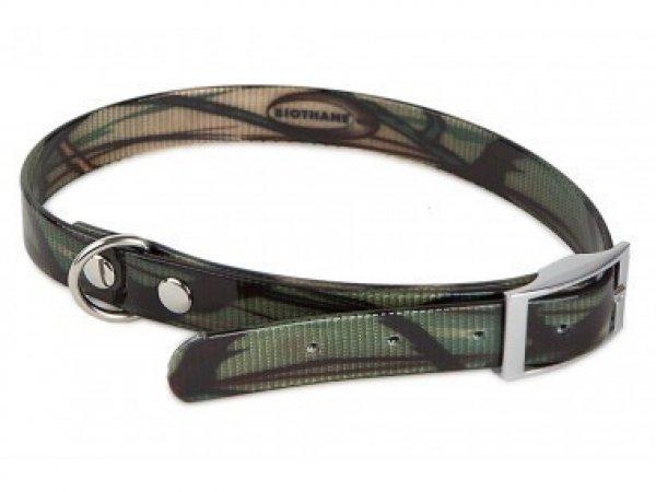 Firedog BioThane nyakörv Basic 19 mm 35-43 cm camo olive