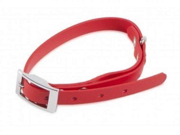 Firedog BioThane nyakörv Basic 19 mm 50-58 cm red