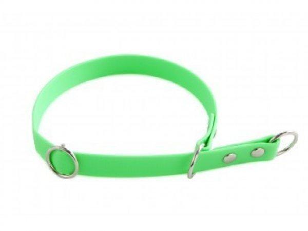 Firedog BioThane nyakörv Sport 25 mm 40 cm light green