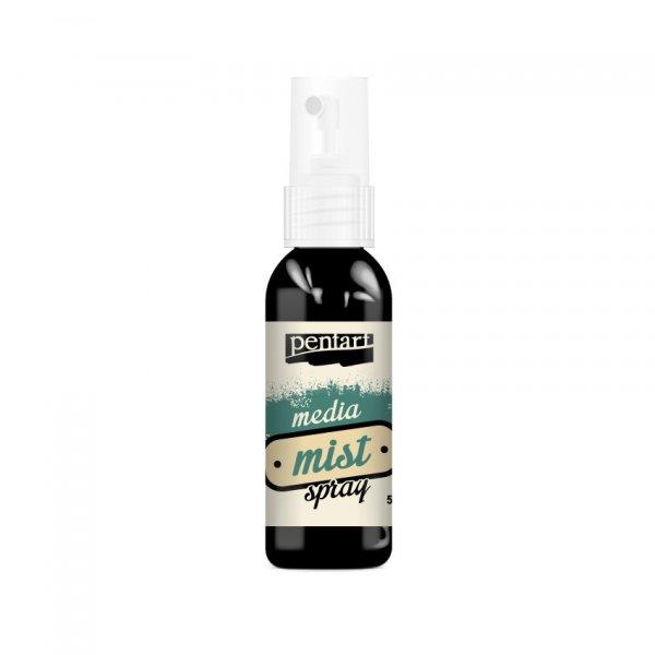 Pentart Média permetfesték spray 50 ml - fekete