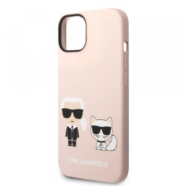 Karl Lagerfeld and Choupette Liquid Silicone Apple iPhone 14 Plus (6.7)
hátlapvédő tok pink (KLHCP14MSSKCI)