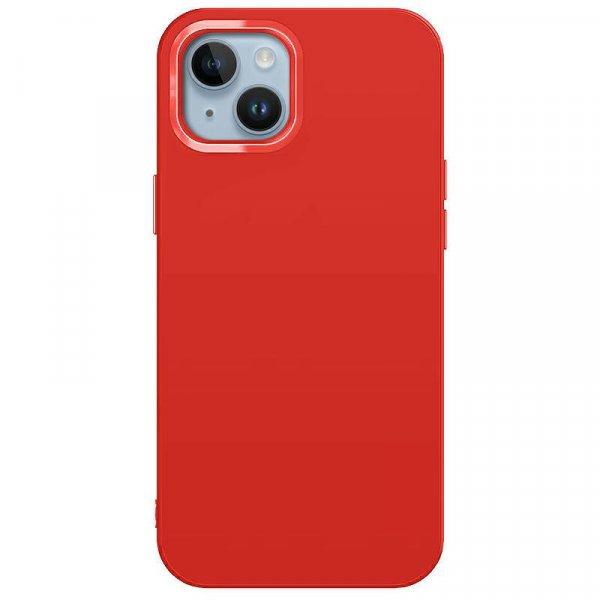 Ambi Case - Apple iPhone 13 (6.1) piros szilikon tok