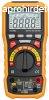 Digitlis multimter True RMS DCV, ACV, DCA, ACA, OHM, C, C