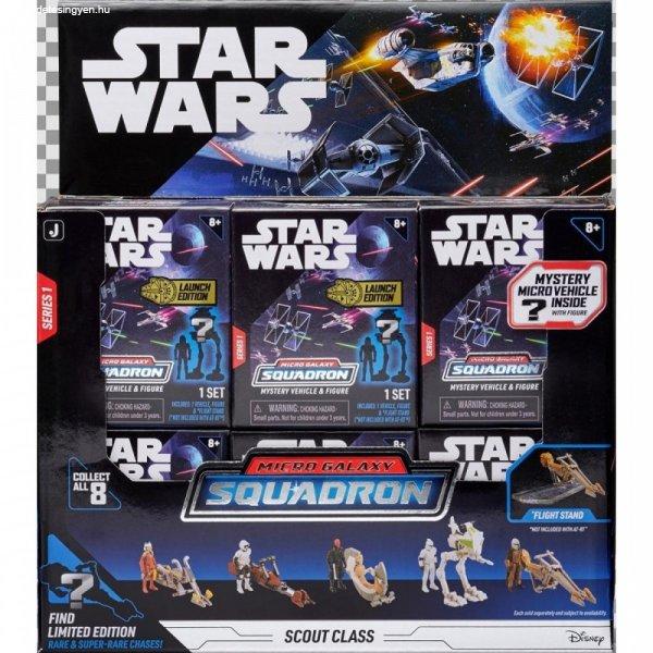 Star Wars - Csillagok háborúja meglepetés jármű figurával 5 cm Jazwares