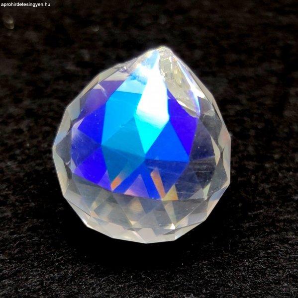 Feng Shui kristály - Crystal AB - 25x21mm