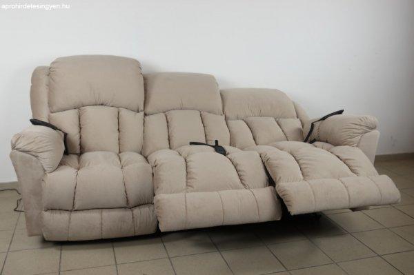 3 személyes relax kanapé full relax ülésekkel testre szabható - Gilmore