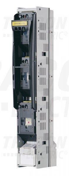 Függőleges biztosítós szakaszolókapcsoló, egyszerre nyitás 500/690V AC,
220/400V DC, max.160A, 3P, 00