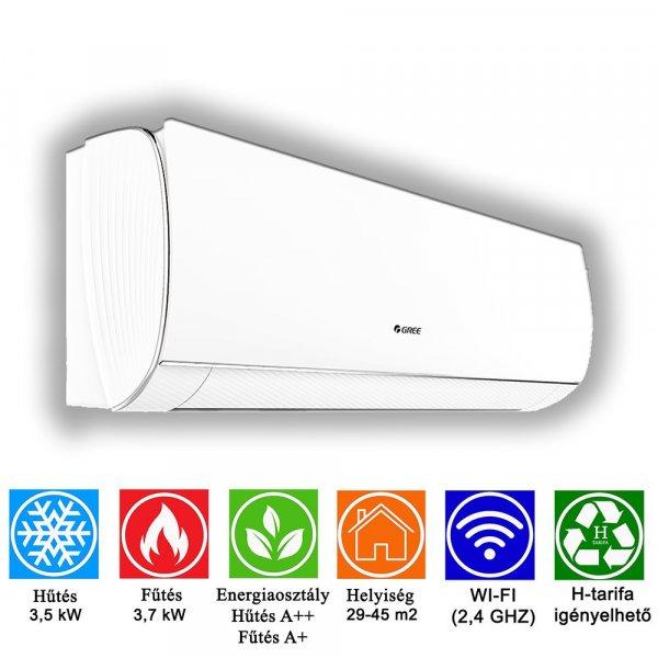 Gree Comfort X 3,5KW inverter split klíma szett szett, GWH12ACC-K6DNA1F