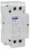 Installcis kontaktor 230V AC, 50Hz, 2 Mod, 2NO, AC1/AC7a,
