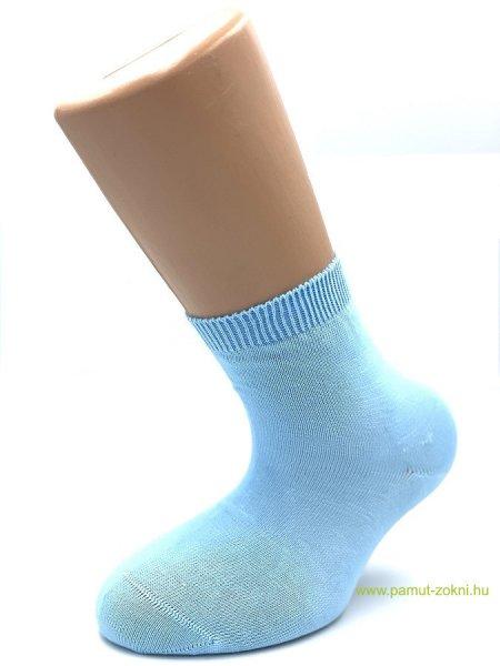 Classic pamut zokni - világoskék 35-36