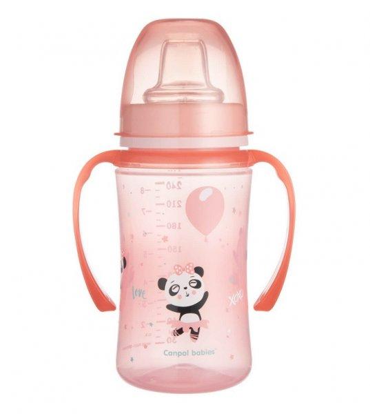 Canpol EasyStart Tanulópohár 240ml - Panda maci