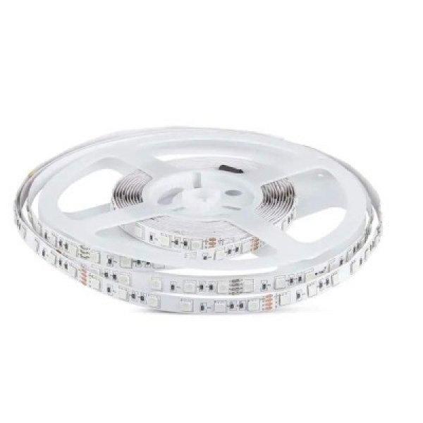 24V 10W/m, 60led/m meleg fehér 3000K beltéri LED szalag, 830lm - 212431