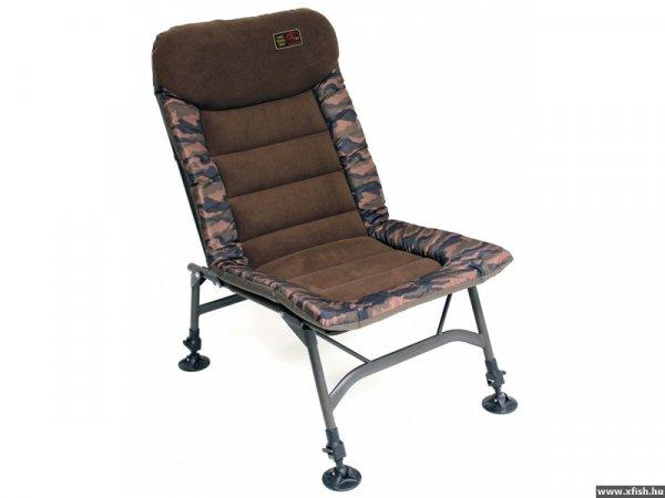Zfish Quick Session Camo Chair Kényelmes Horgásszék 54x50x60 cm 120 kg
teherbírással