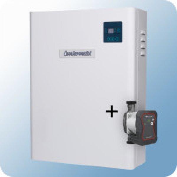 Centrometal El-Cm eBasic fali elektromos kazán szett, 9kW, 230V és 400V-os
hálózatra (kazán + Falcon HECPHD 25-6-180 keringető szivattyú) + AJÁNDÉK
Computherm termosztát