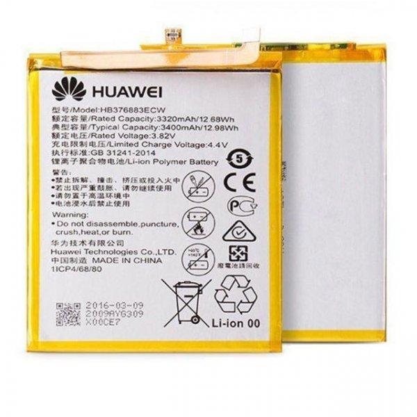 Huawei HB376883ECW Ascend P9 Plus gyári akkumulátor Li-Ion Polymer 3400mAh