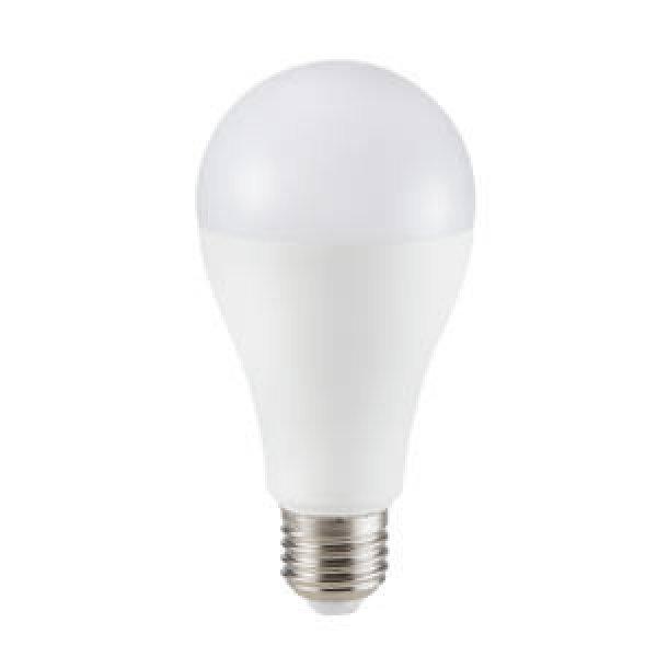 17W E27 A65 LED lámpa meleg fehér 5 év garancia - 162