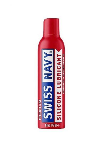 Swiss Navy Silicone Lubricant - 177 ml/6 oz szilikonbázisú síkosító