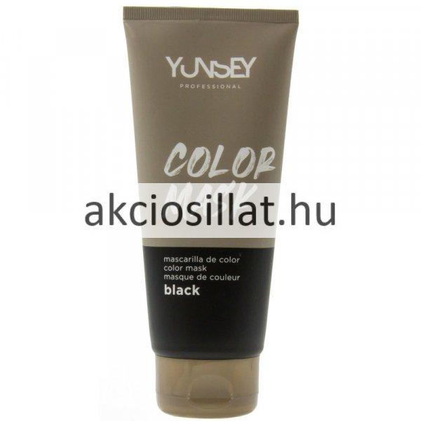 Yunsey Color Mask Black színező pakolás 200ml