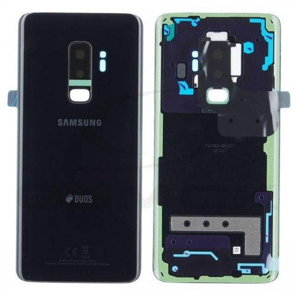 Akumulátor Fedél Samsung G965 Galaxy S9 Plus Duos Fekete Gh82-15660A Eredeti
Szervizcsomag