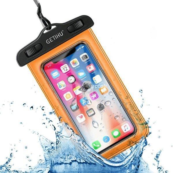 Vízálló telefontok, vízhatlan telefontok - - Narancssárga