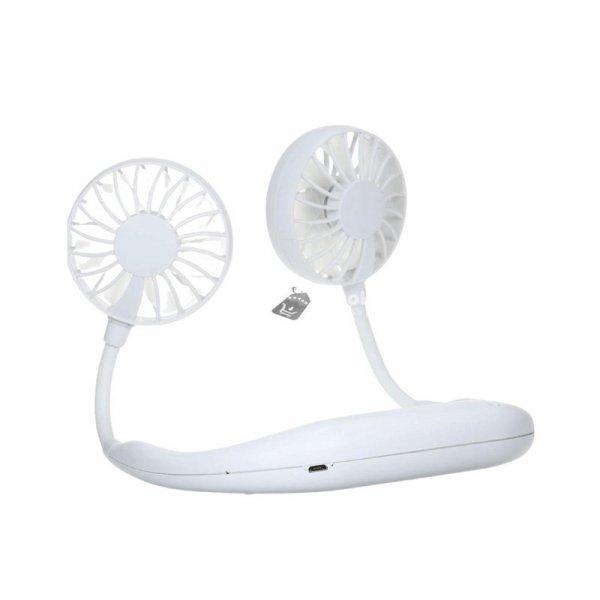 Mini ventilátor, hordozható ventilátor, nyakba akasztható ventilátor - -
Fehér