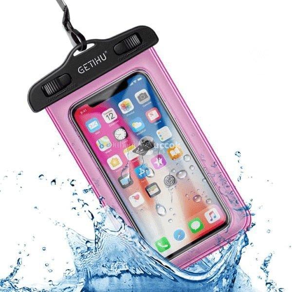 Vízálló telefontok, vízhatlan telefontok - - Rózsaszín