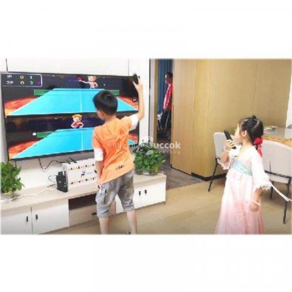 TV-re és monitorra csatlakoztatható mozgásérzékelős Sport SMART MiWii HD
játékkonzol - 562 játékkal