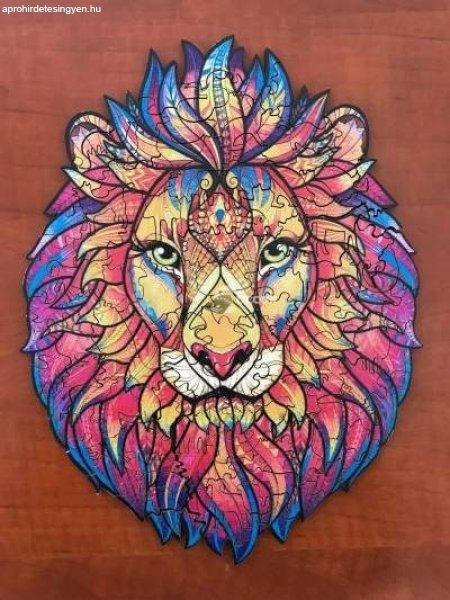 Fa Puzzle (148 × 210 mm) - oroszlán