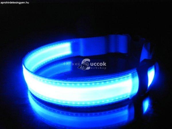 LED kutya nyakörv világító kutyanyakörv - Kék - XL
