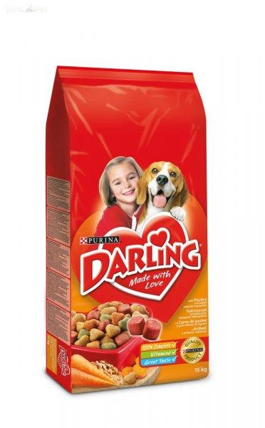 DARLING csirke és pulyka ízletes keverékével száraz kutyaeledel