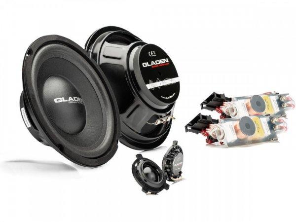 Gladen Audio ONE200 T6-G3 két utas autóhifi hangszóró szett VW T6 autóba