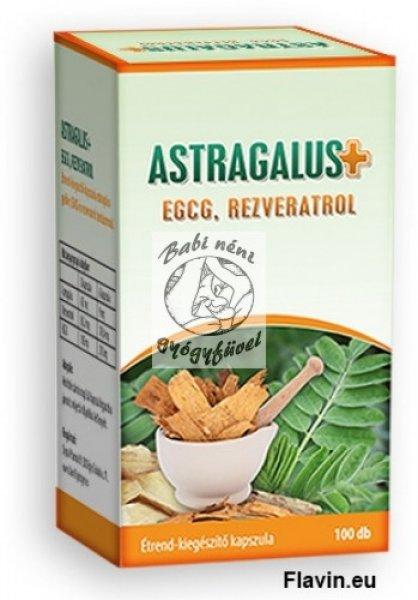 Astragalus/Csüdfű, Baktövis/ + EGCG, Rezveratrol kapszula 100db