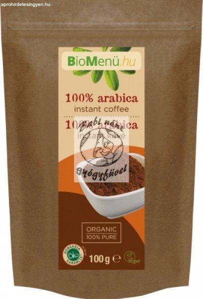 BioMenü BIO 100% Arabica instant kávé 100 g