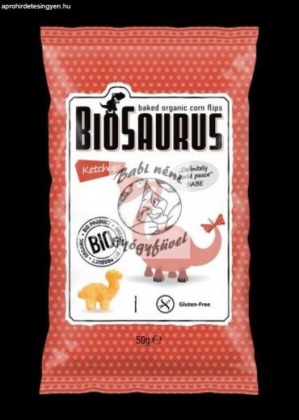 Biosaurus Kukoricas snack, Ketchup