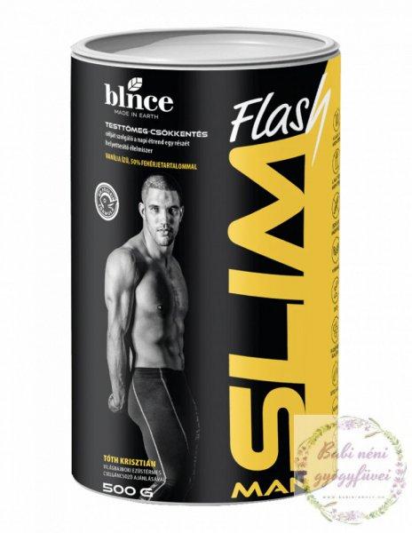 Blnce slim flash man étkezést helyettesítő italpor vaníliás 600 g