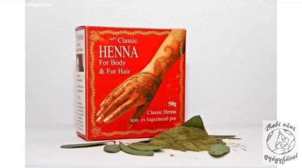 Classic Henna por (50g)