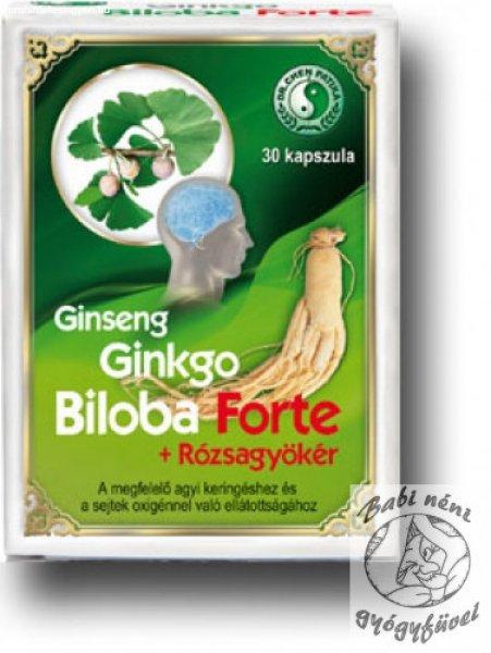 Dr. Chen Ginseng Ginkgo biloba FORTE (30db-os)