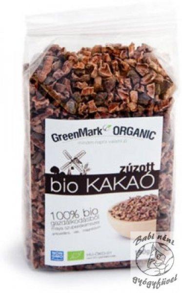 Greenmark Bio Kakaóbab, zúzott, 150g